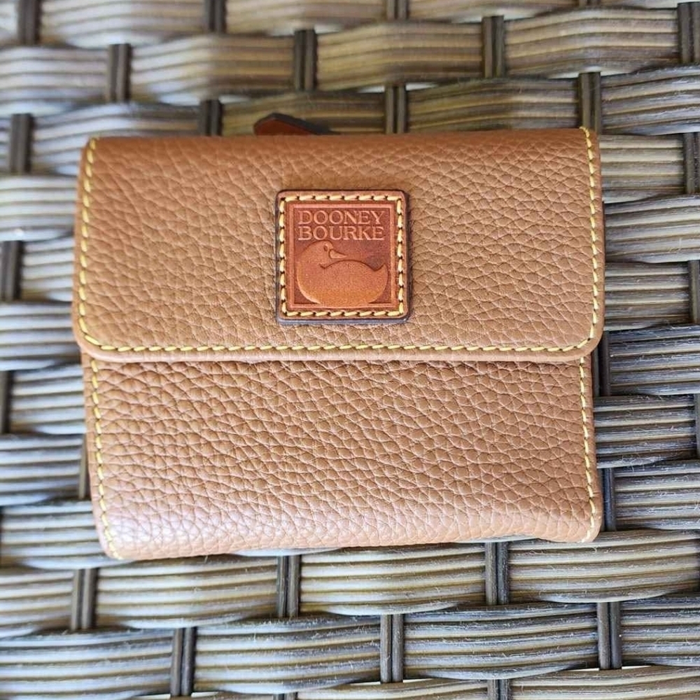 Dooney & Bourke Tan Leather Wallet